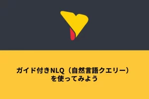 ガイド付きNLQを使ってみよう